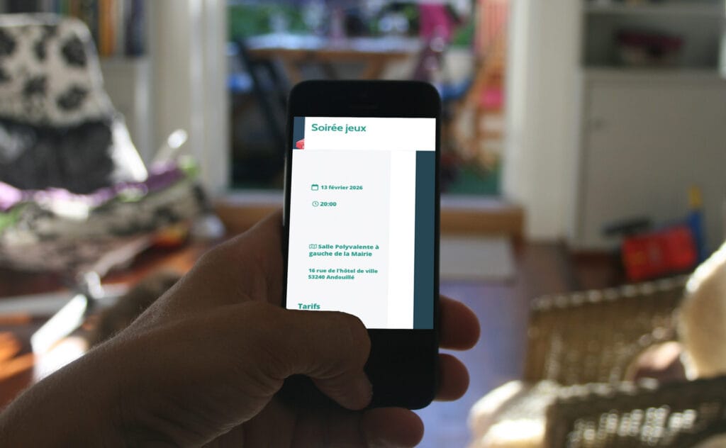 Site internet de La Caravane – Création et développement WordPress avec gestion d'événements et newsletters, par KD-COM.